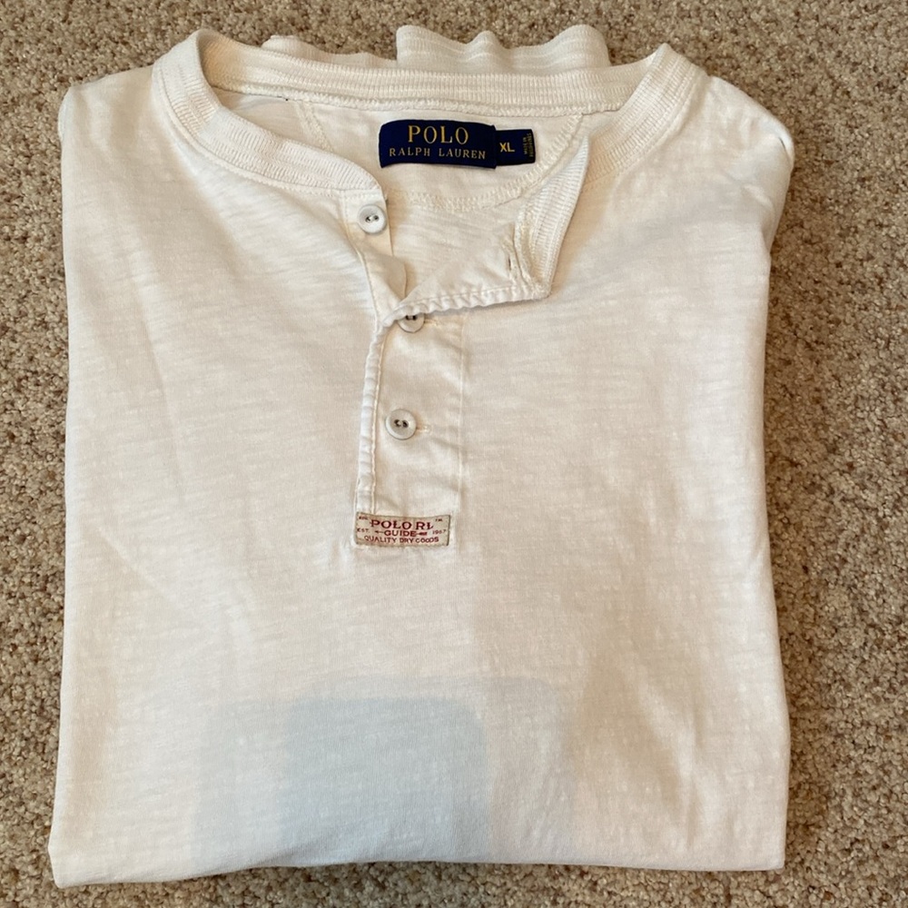 Long Sleeve Ralph Lauren Polo Tee Men’s XL